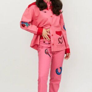 Lazy Oaf Lucky Horseshoe Jacket & Pants 2-piece set